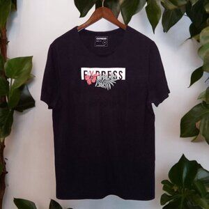 Express ★ Men's Graphic Tee - Hawaiian Express Logo Design